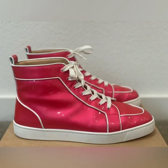 Christian Louboutin Rantus Orlato Flat -bright pinkish red - Picture 7 of 8